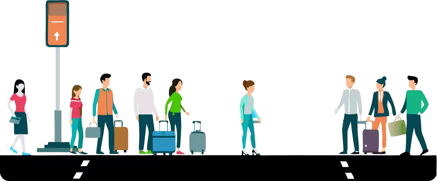 people-with-suitcases-looking-straight-ahead-goin